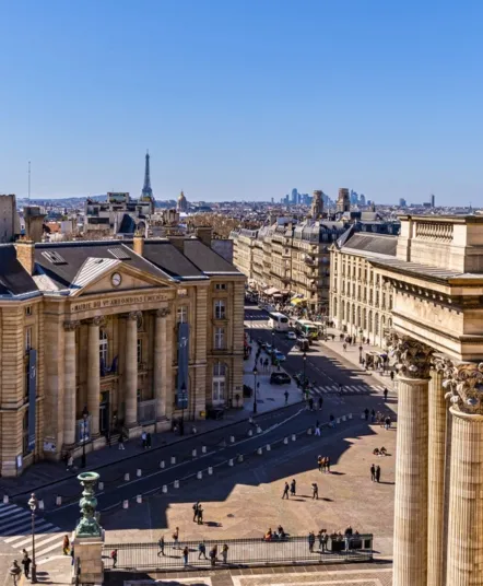 Vue sur le Panthéon, Paris 5